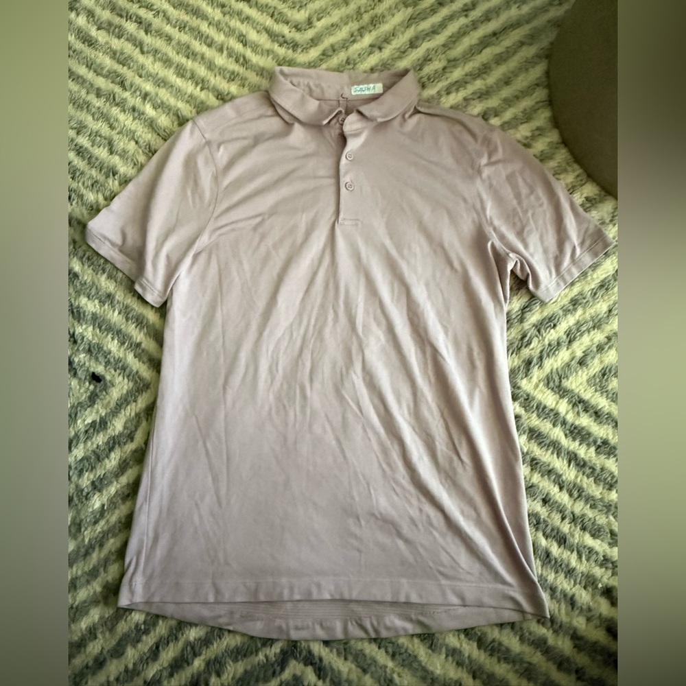 Lululemon Lilac Evolution Polo Shirt, Medium
